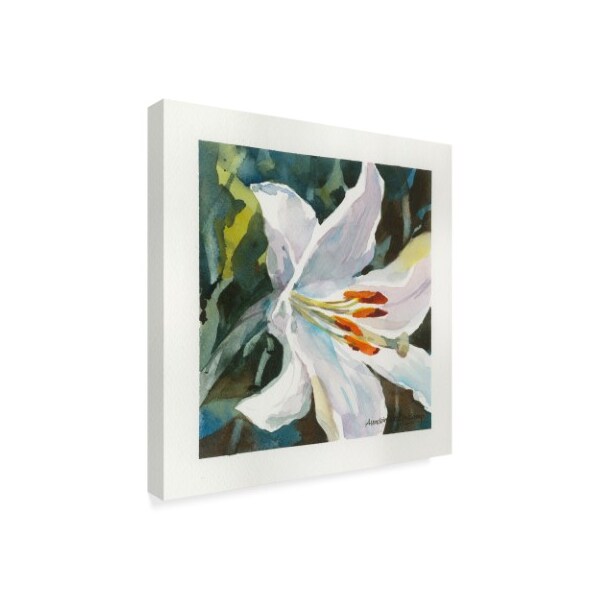 Annelein Beukenkamp 'Pure White Flowers' Canvas Art,35x35